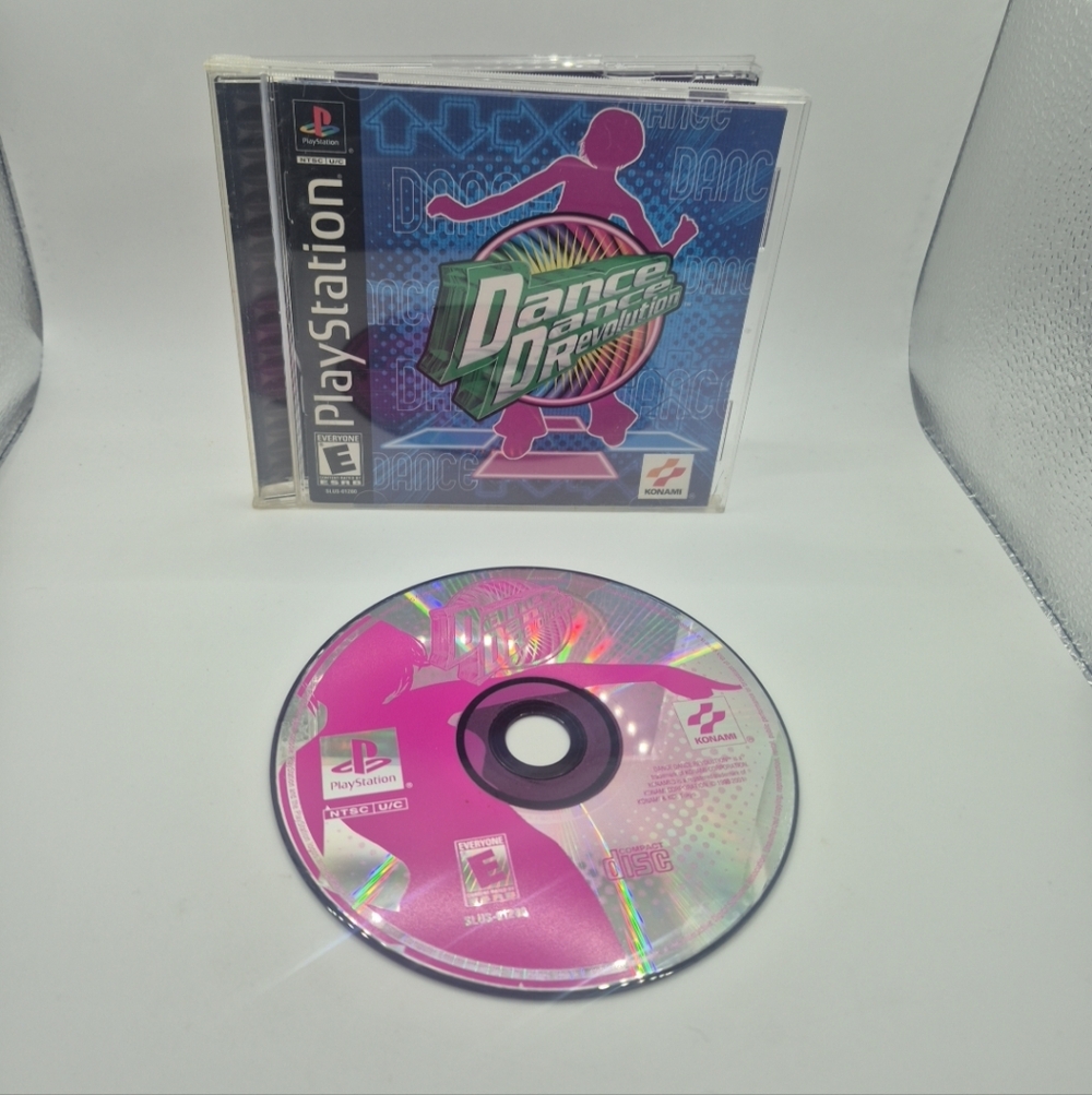 Dance Dance Revolution (Sony PlayStation 1, 2001) CIB